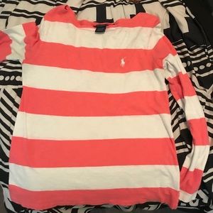 Long sleeve polo shirt